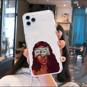 Clear urban iPhone case